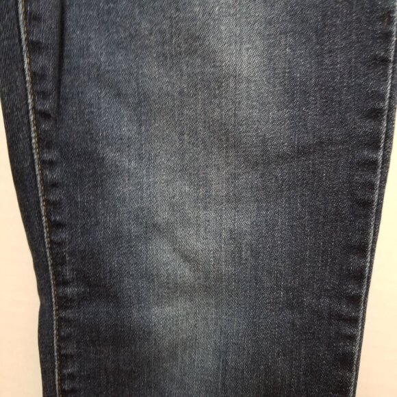 Levi's jeans 27 724 High Rise Straight Crop denim whiskered 58825-0055 - Picture 6 of 15